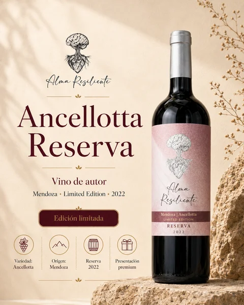 Alma Resiliente Ancellotta Reserva 2022