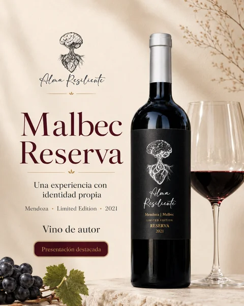 Alma Resiliente Malbec Reserva 2021